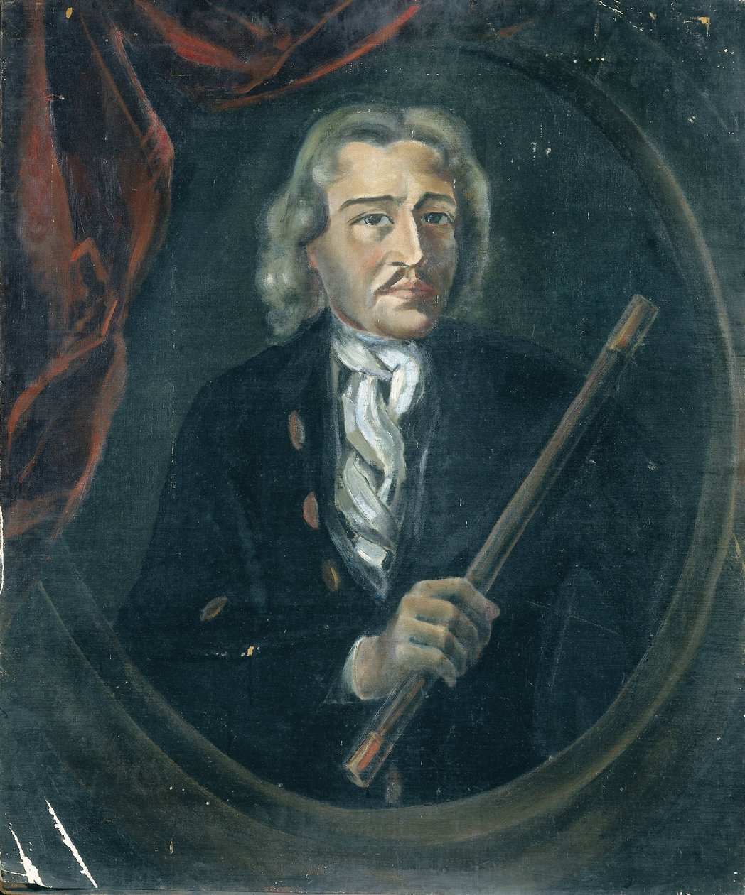 琼-范霍恩（Joan van Hoorn，1653-1711 年）。总督（1704-09 年） 作者 Cornelis de Bruyn（复制后）