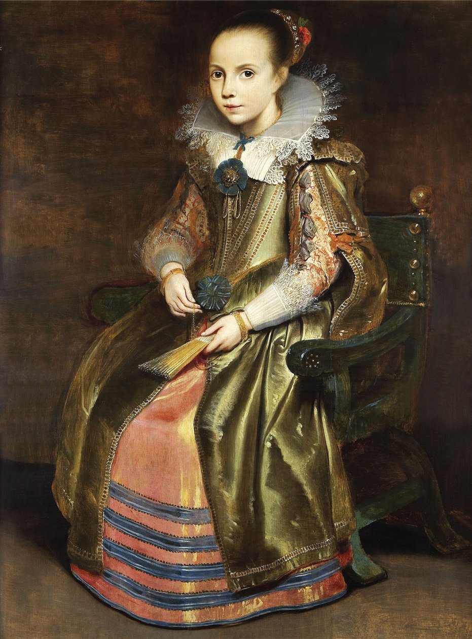 伊丽莎白·韦克曼斯 饰 小女孩 作者 Cornelis de Vos
