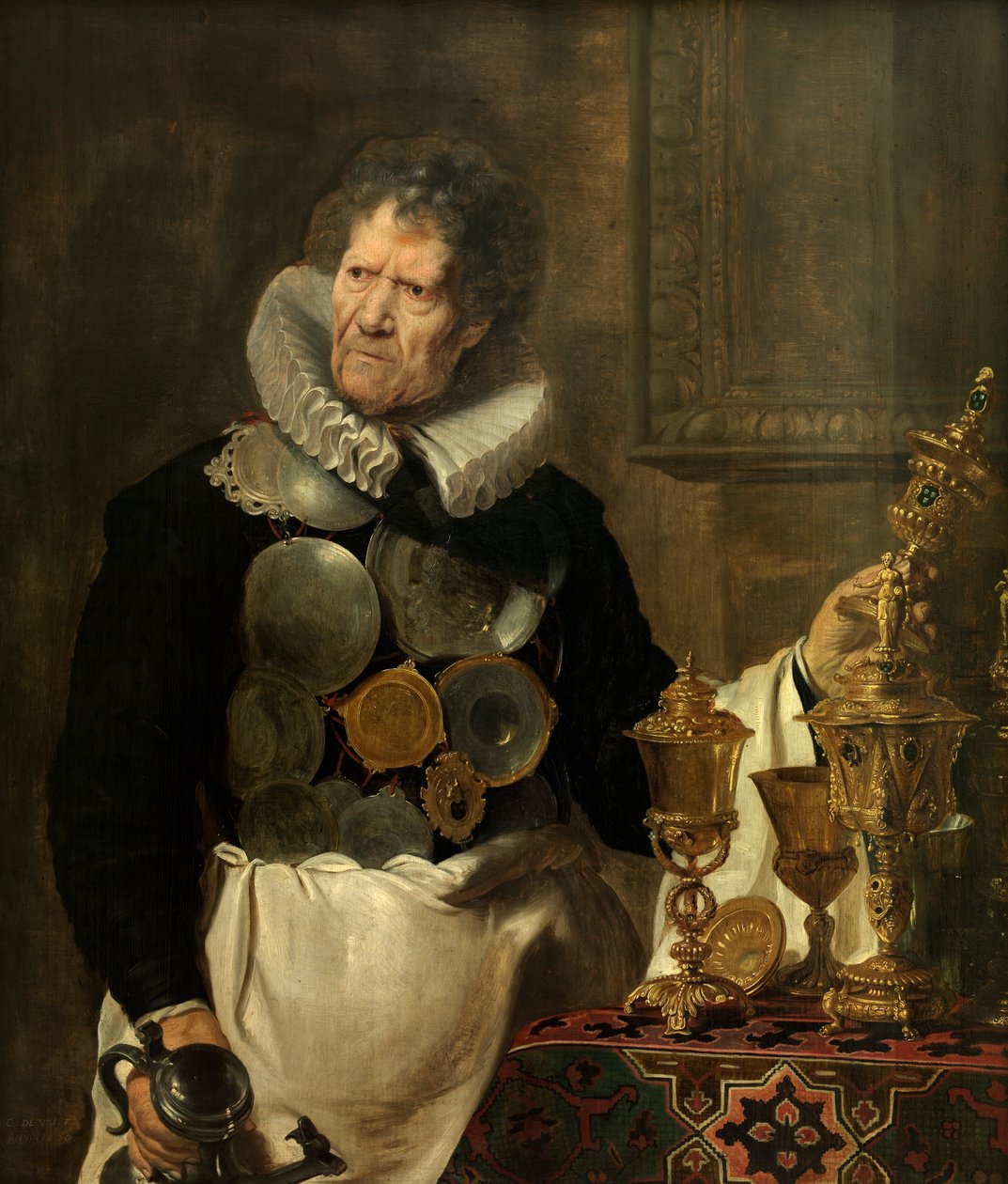 亚伯拉罕·格拉菲乌斯的肖像 作者 Cornelis de Vos