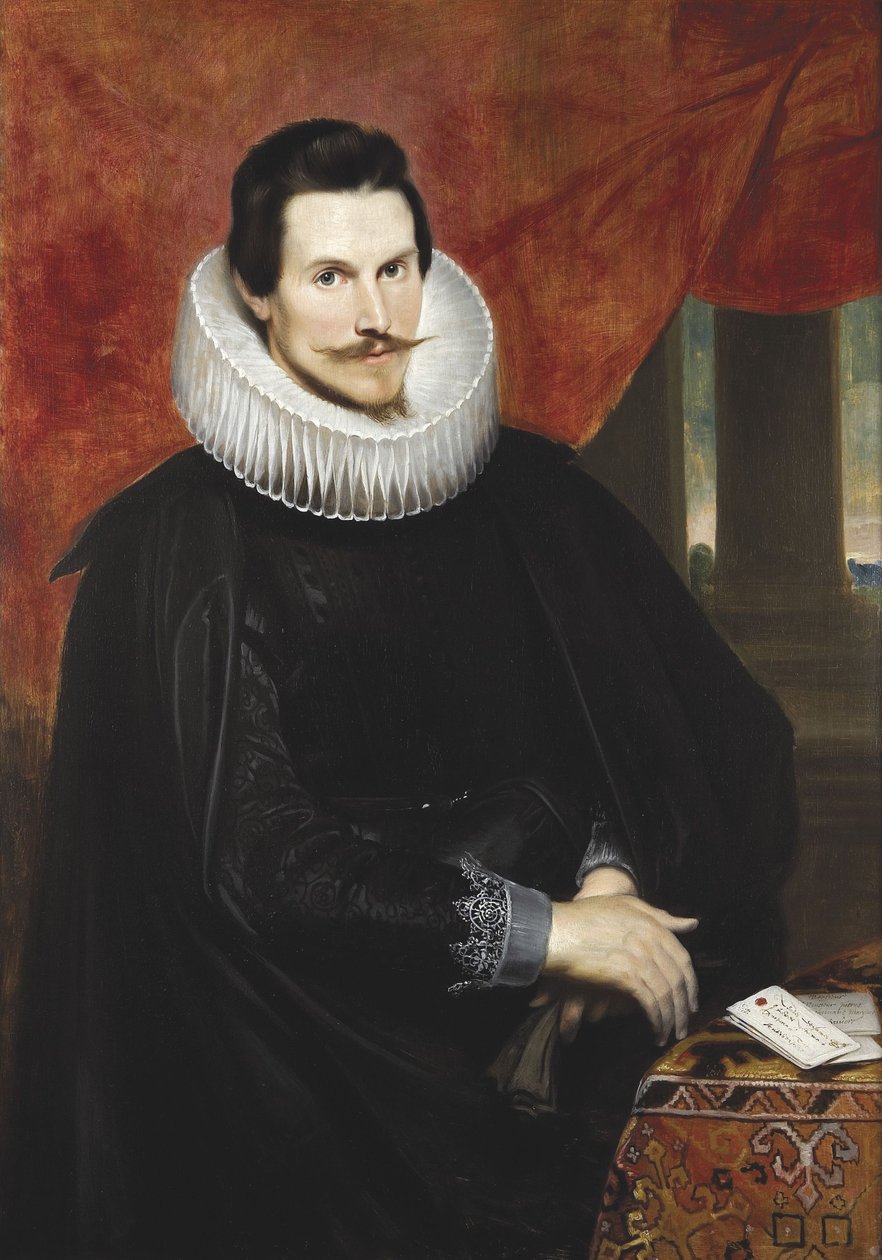 Joris Vekemans的肖像 作者 Cornelis de Vos