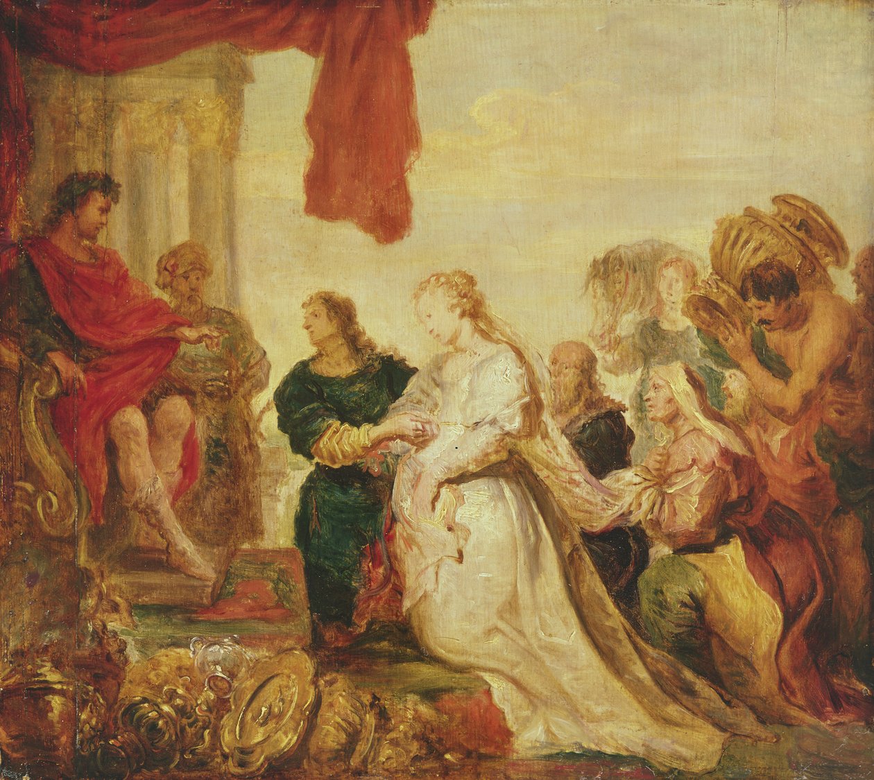 西庇阿的自治 作者 Cornelis de Vos