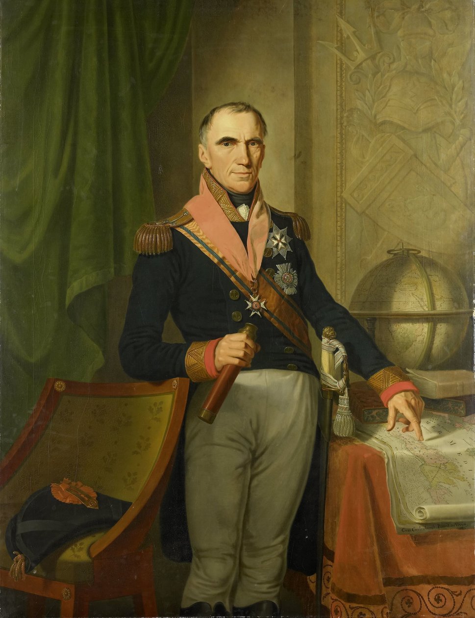 琼克希尔-西奥多鲁斯-弗雷德里克-凡-卡佩兰（1762-1824 年），海军中将 作者 科内利斯·范·库伦堡 (II)
