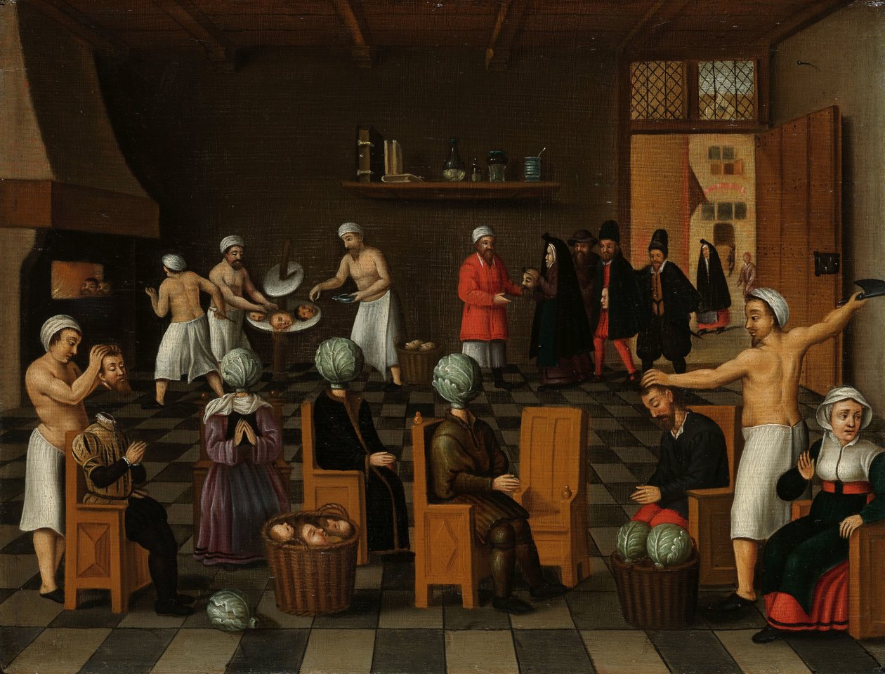 埃克洛面包师的传奇 作者 Cornelis van Dalem（复制后）