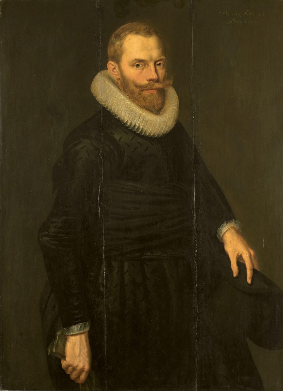 Dirck Hasselaer 肖像 作者 科内利斯·范德沃特