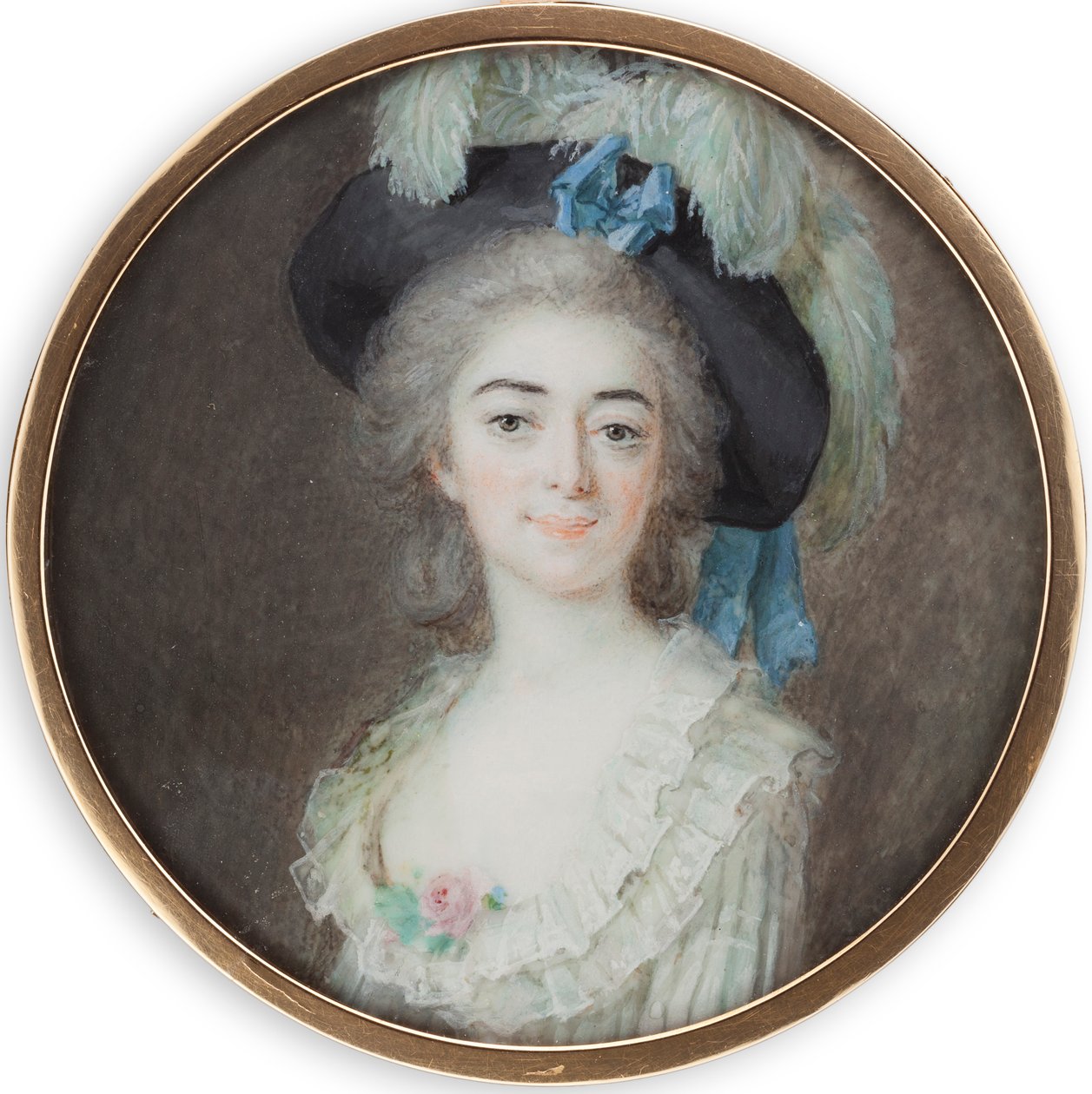 芭蕾舞演员乔凡娜·巴西（Giovanna Bassi）的肖像1762-1834，c。 1780。 作者 科尼利厄斯·霍尔（Cornelius Hoyer）