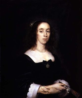 一位女士的画像 作者 科尼利厄斯·詹森·范·科伦（Cornelius Janssen van Ceulen）