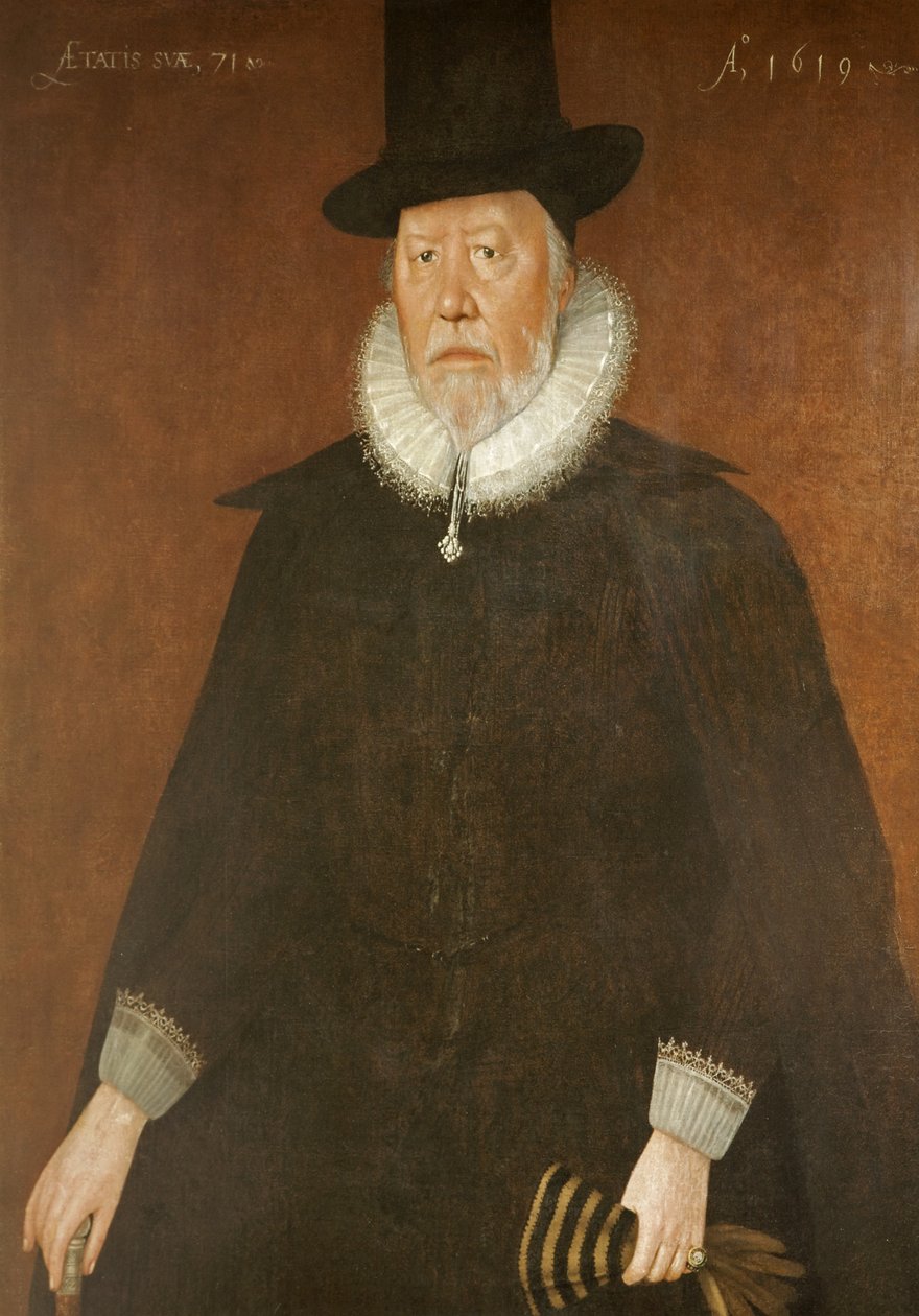 威廉诺伍德，1619年 作者 科尼利厄斯·詹森·范·科伦（Cornelius Janssen van Ceulen）