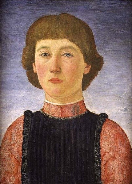 一位年轻绅士的画像 作者 科西莫·罗塞利（Cosimo Rosselli）