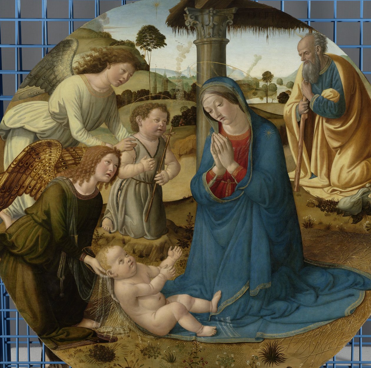 基督圣婴崇拜
圣婴崇拜 作者 科西莫·罗塞利（Cosimo Rosselli）