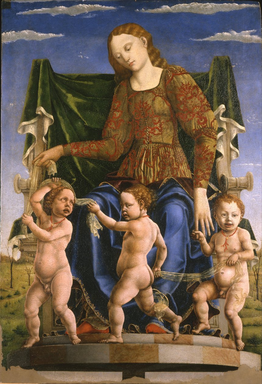 缪斯女神特普西科尔 作者 Cosimo Tura