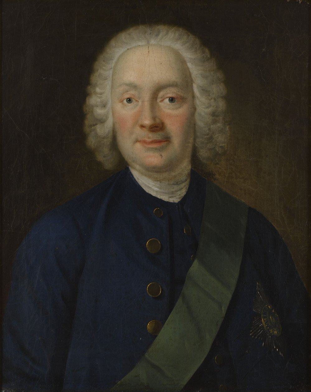 约翰·卡迈克尔的肖像，亨德福德的第三伯爵（1701-1767） 作者 亚历山大·科斯莫（Cosmo Alexander）