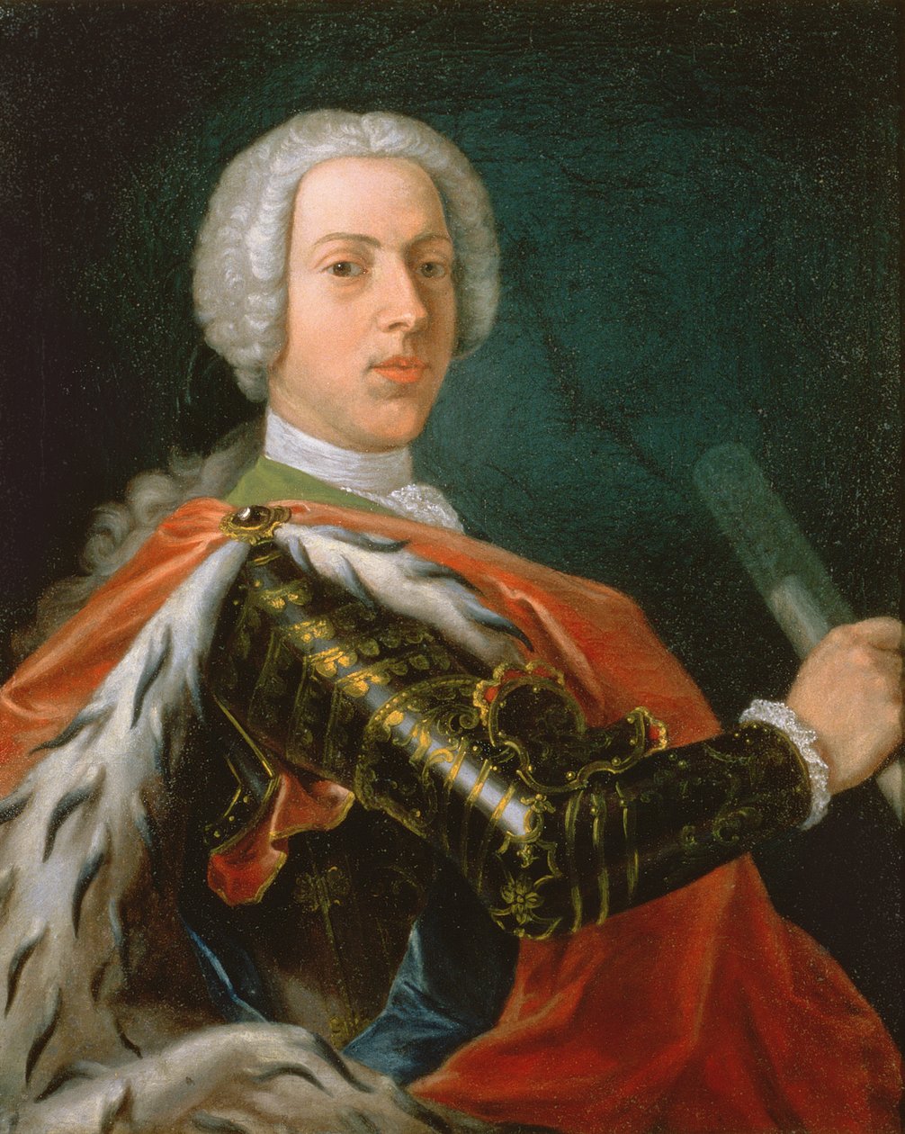 Prince Charles Edward Stuart（1720-88）或&39;Bonnie Prince Charlie&39;，1750-51 作者 亚历山大·科斯莫（Cosmo Alexander）