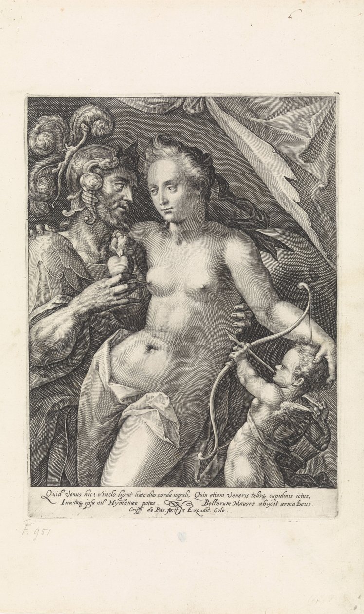 Mars en Venus Goden en Godinnen als geliefden (series title) 作者 克里斯皮恩·范德帕塞 (I)