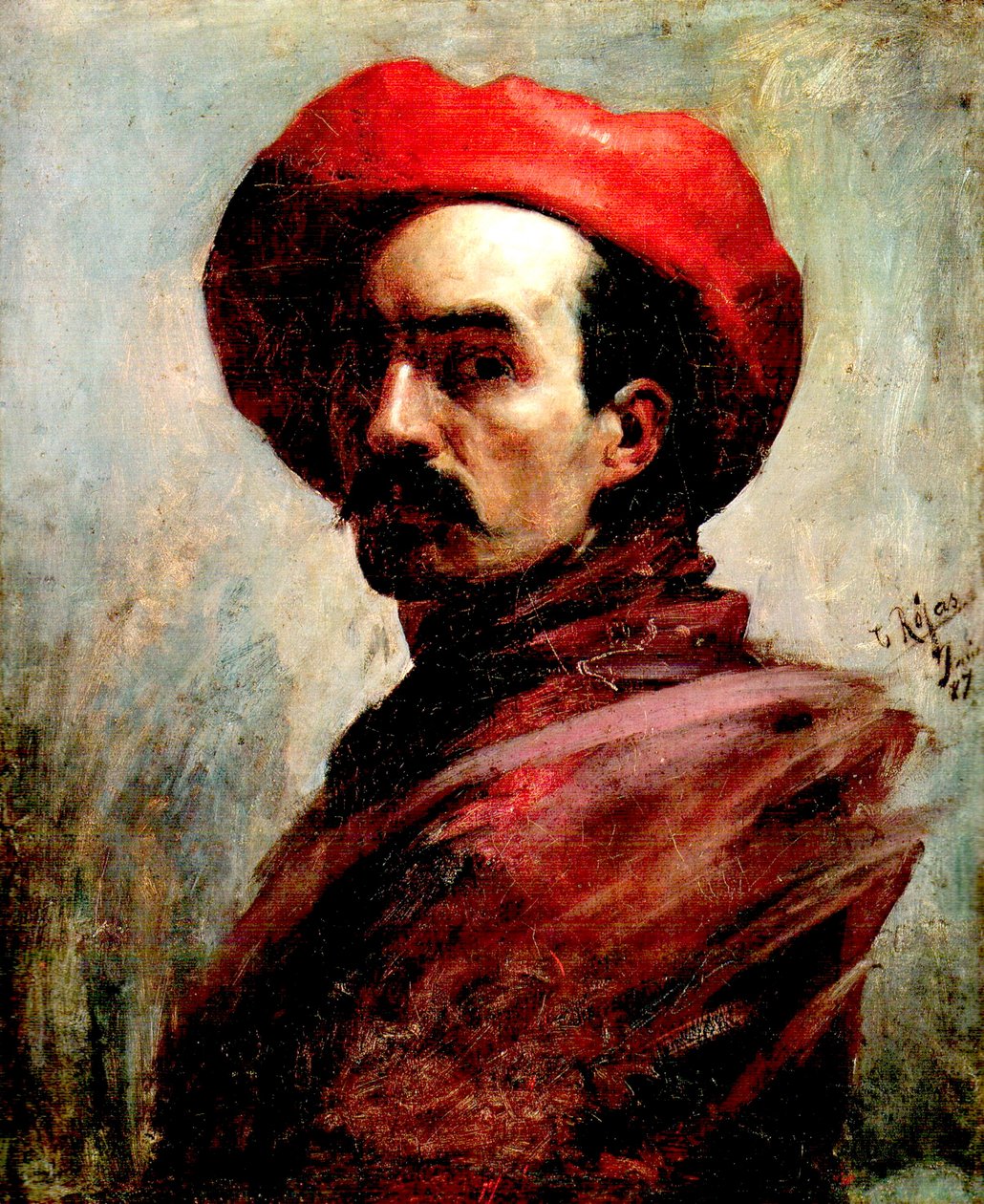 自画像 作者 克里斯托瓦尔·罗哈斯（CristóbalRojas）