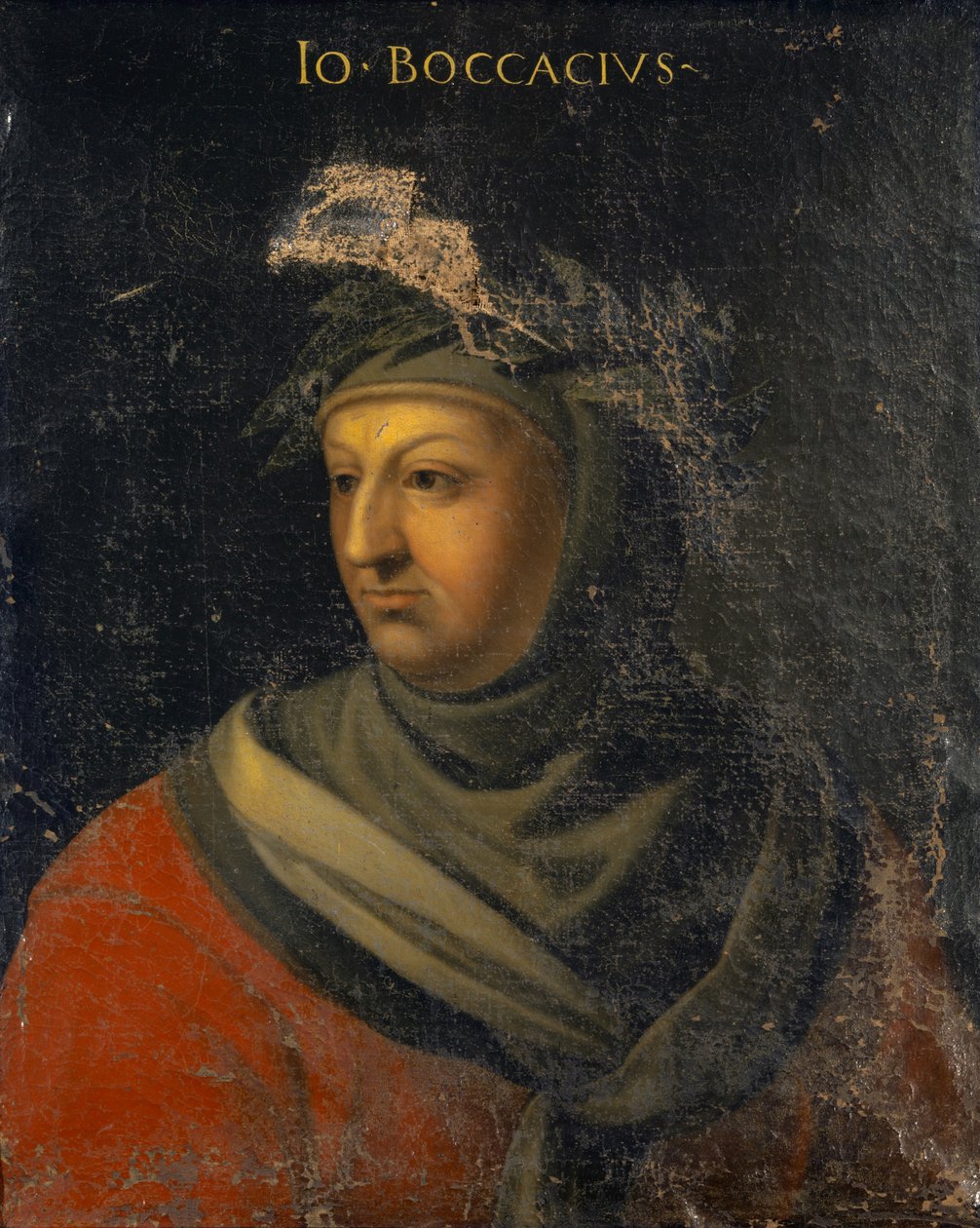Giovanni Boccaccio的肖像，c.1560 作者 克里斯托法诺·德尔·阿尔蒂西莫