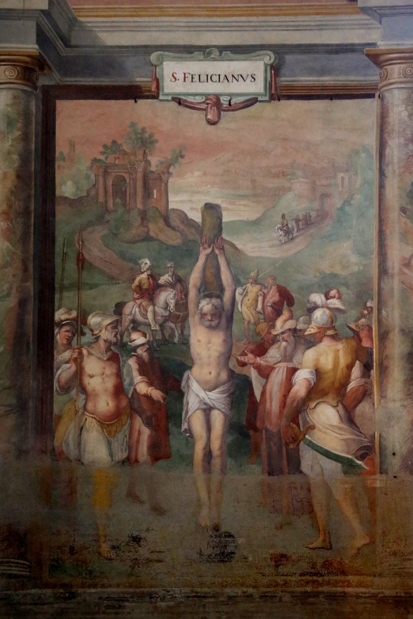 圣殉难Felician 作者 Cristoforo和Tempesta，Antonio Roncalli