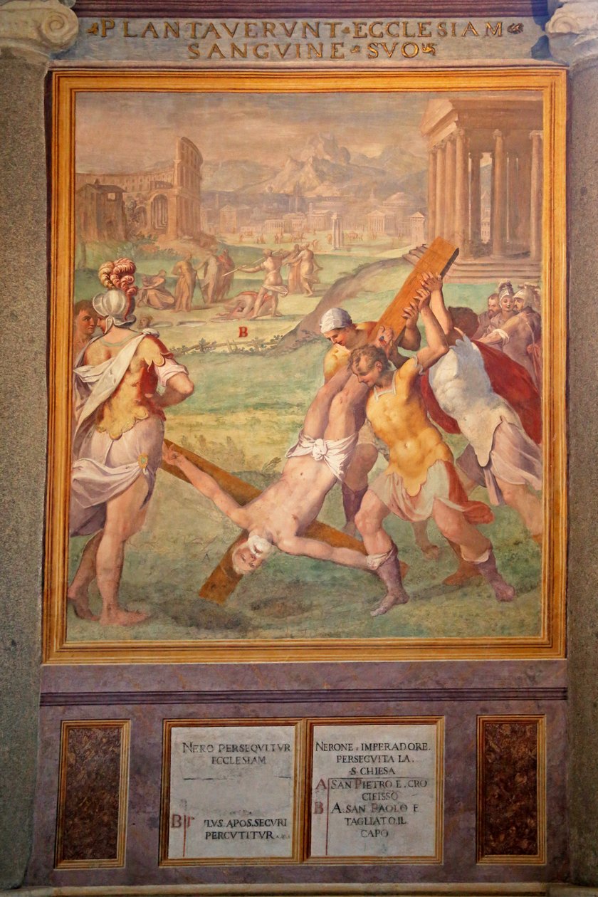 圣彼得的殉难 作者 Cristoforo和Tempesta，Antonio Roncalli