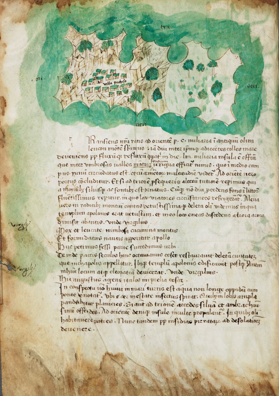 帕克索斯图，约 1420 年（牛皮纸） 作者 克里斯托弗·布翁德尔蒙蒂
