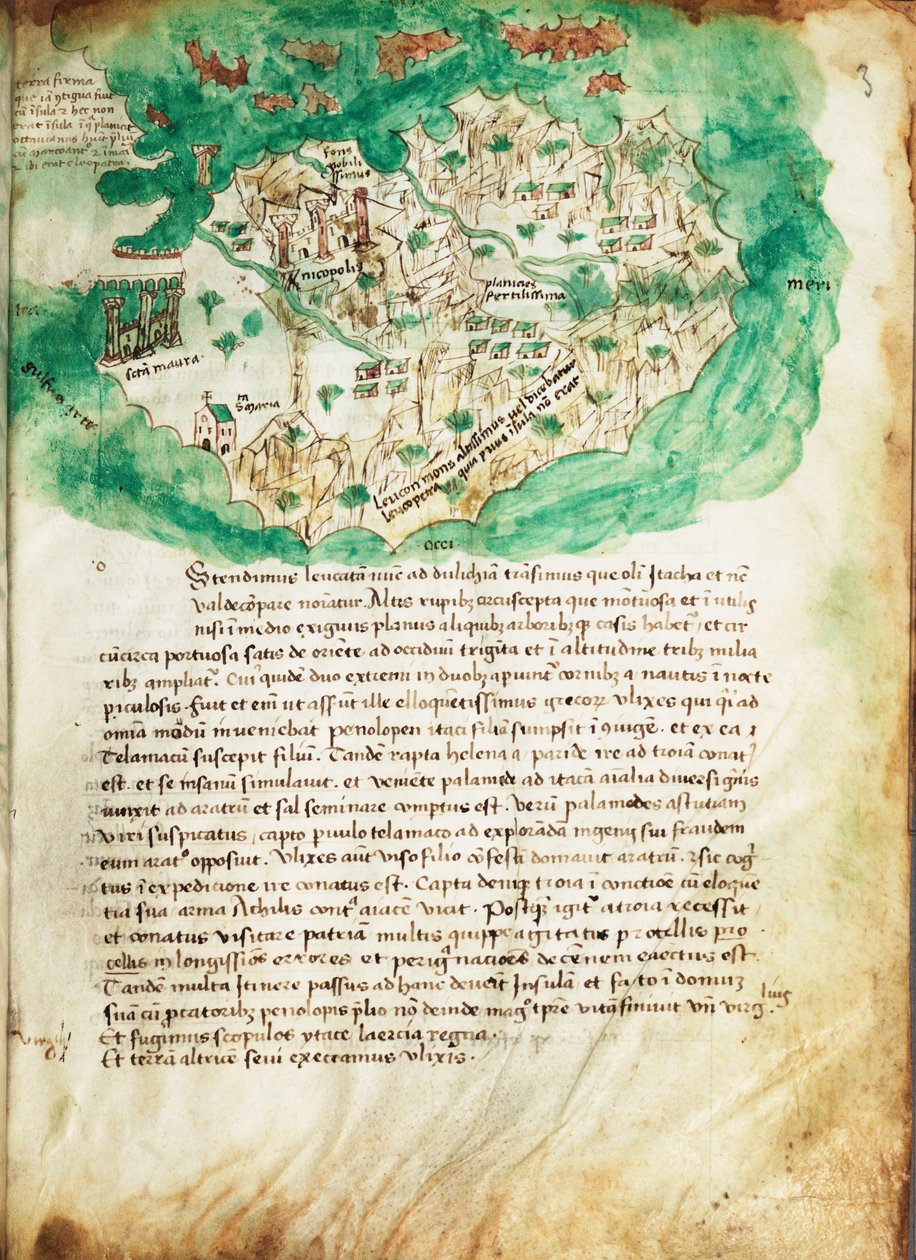 帕克索斯图，约 1420 年（牛皮纸） 作者 克里斯托弗·布翁德尔蒙蒂