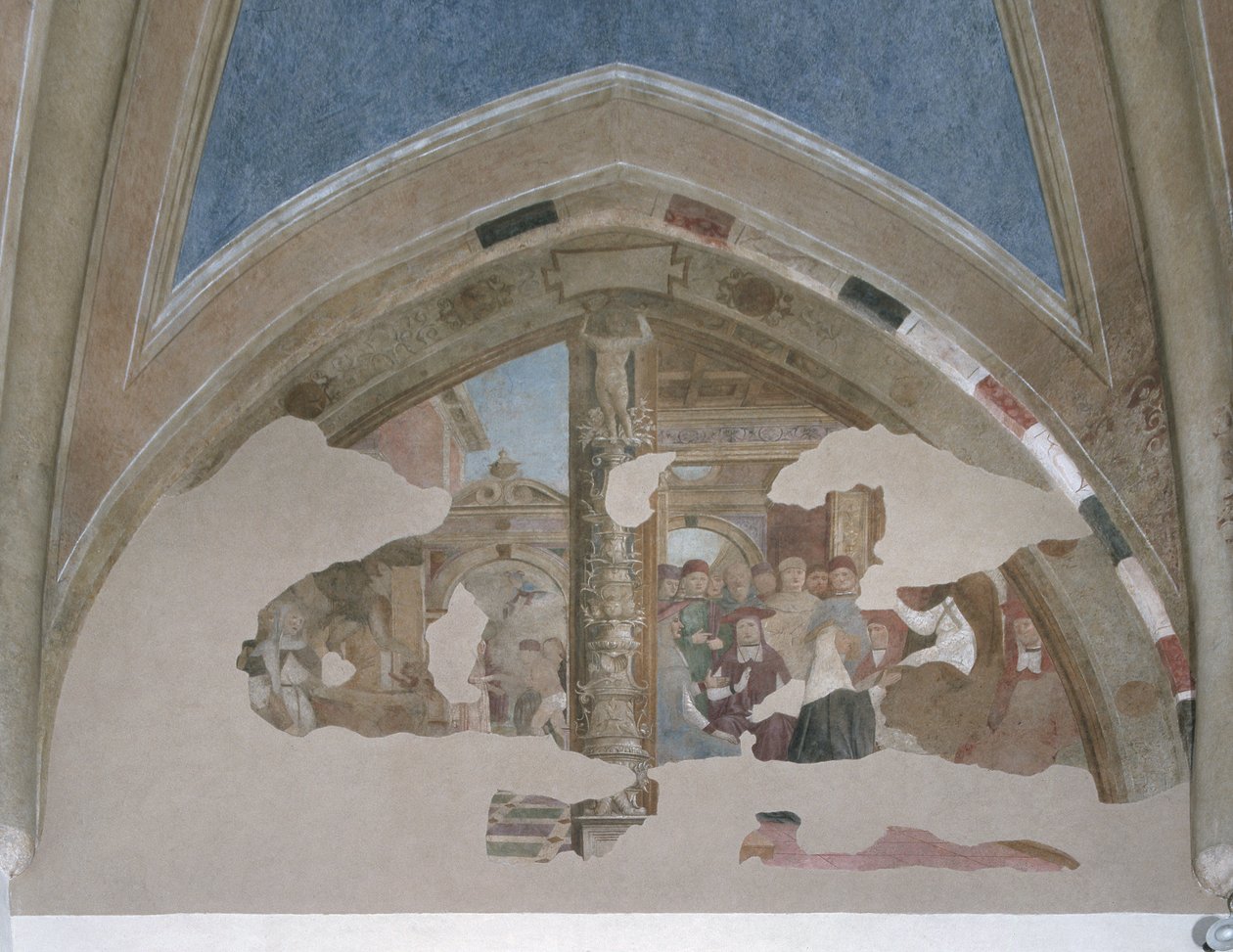 Scenes from the life of Saint Catherine, Cappella Bolla 作者 克里斯托弗罗·德·莫蒂斯