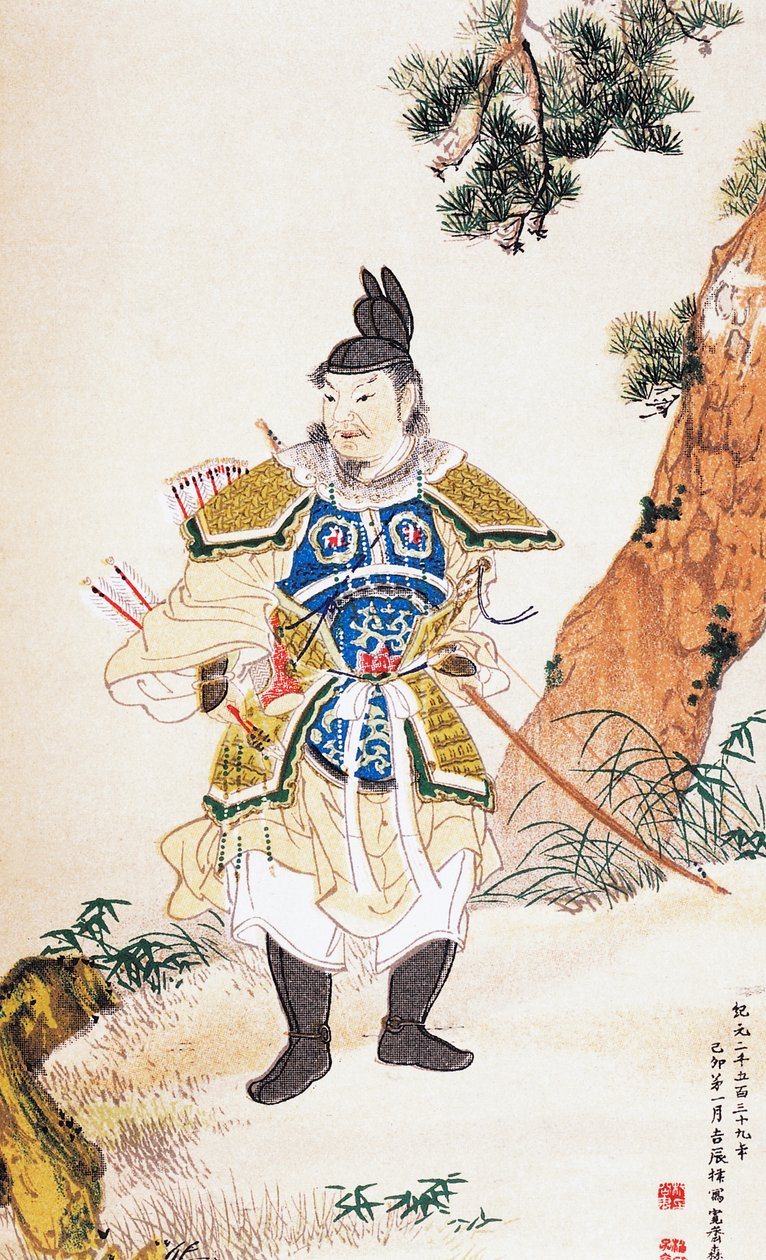 武士、浮世绘艺术版画、土佐画派、木刻、日本文明、江户时代 作者 文化江户