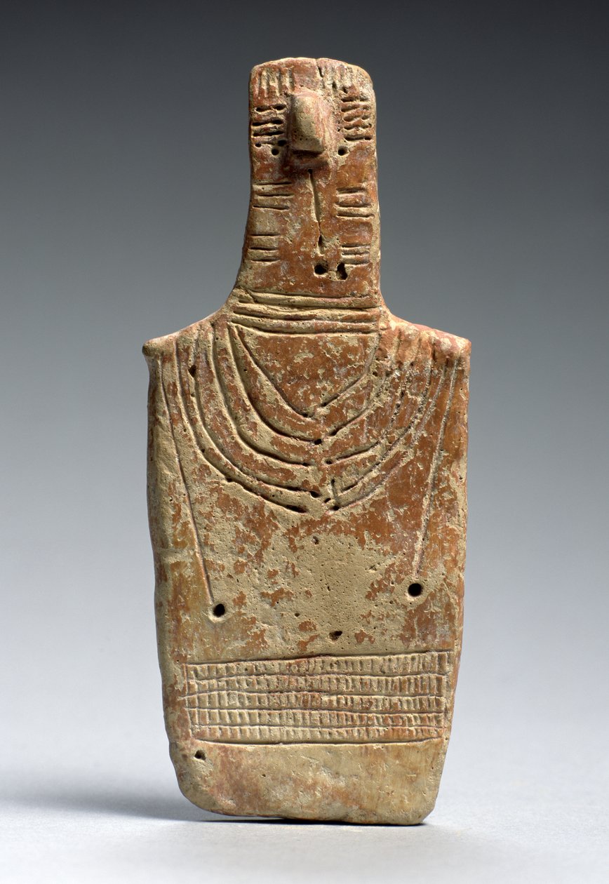 &39;Plank&39;偶像，青铜器时代早期，公元前2000年至1900年（兵马俑） 作者 塞族人
