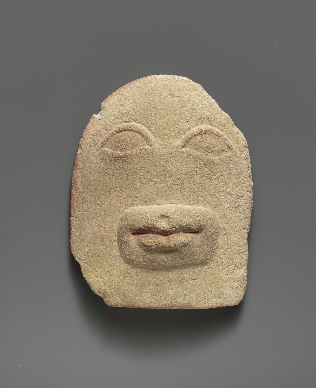 Limestone votive relief of eyes and a mouth (limestone) 作者 塞浦路斯学校