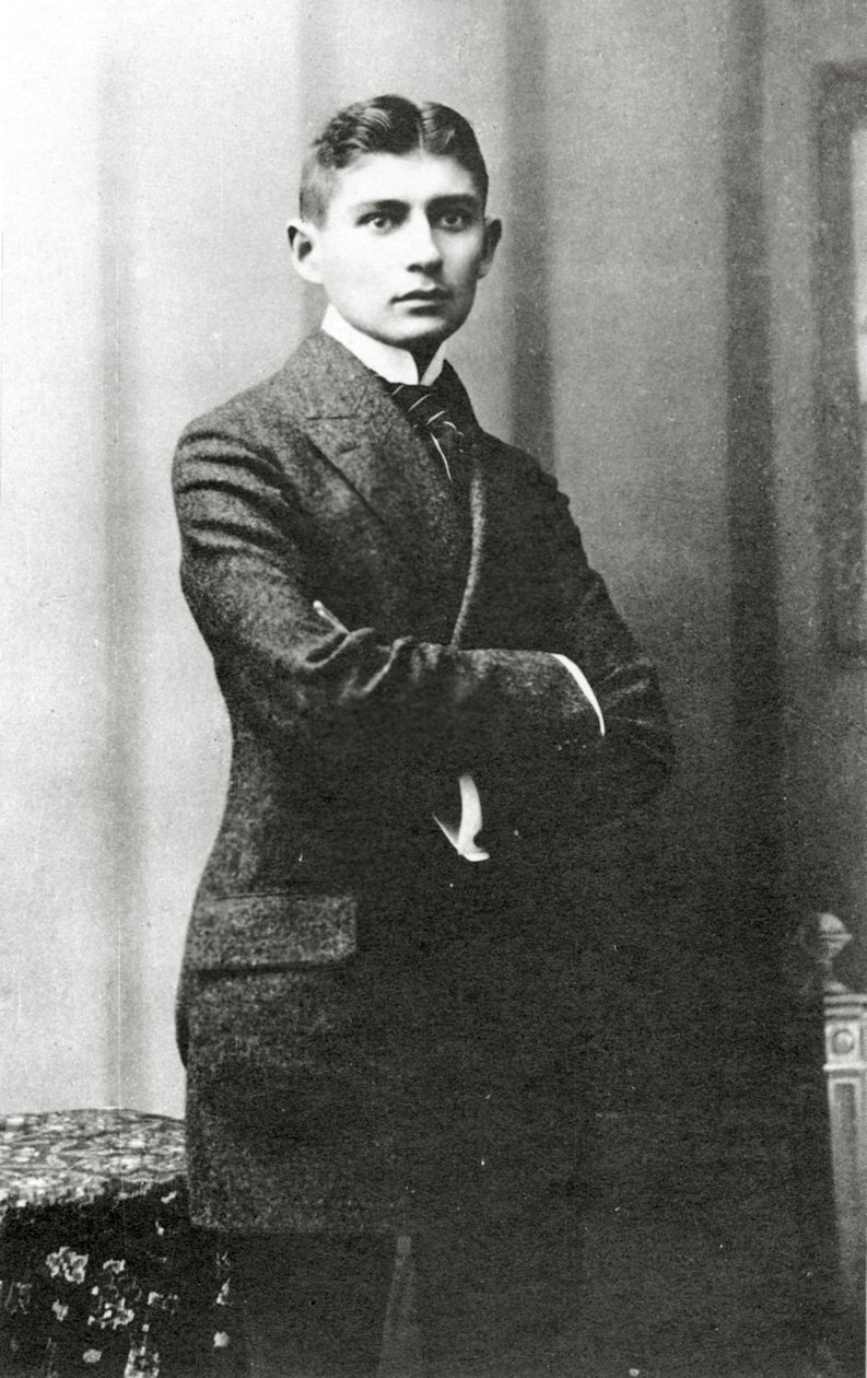 弗兰兹卡夫卡的肖像，（1883年 -  1924年） 作者 捷克学派