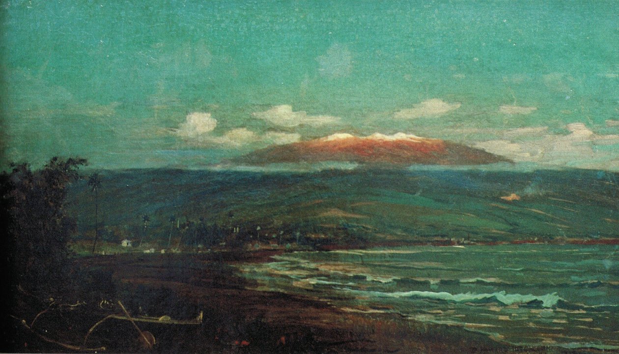 来自Hilo Bayn的Mauna Kea 作者 D.霍华德·希区柯克