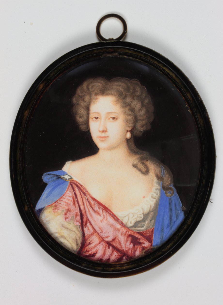 Gertrude Pierrepont, Lady Cheyne (watercolor on ivory) 作者 DM