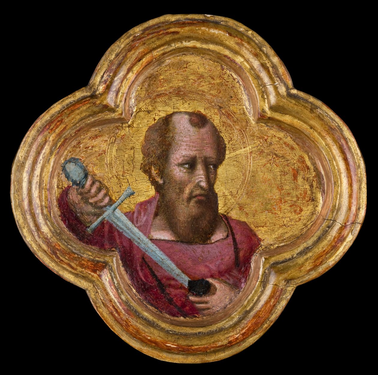 圣保罗（面板上的蛋彩画） 作者 Dalmasio di Jacopo Scannabecchi Dalmasio di Jacopo Scannabecchi