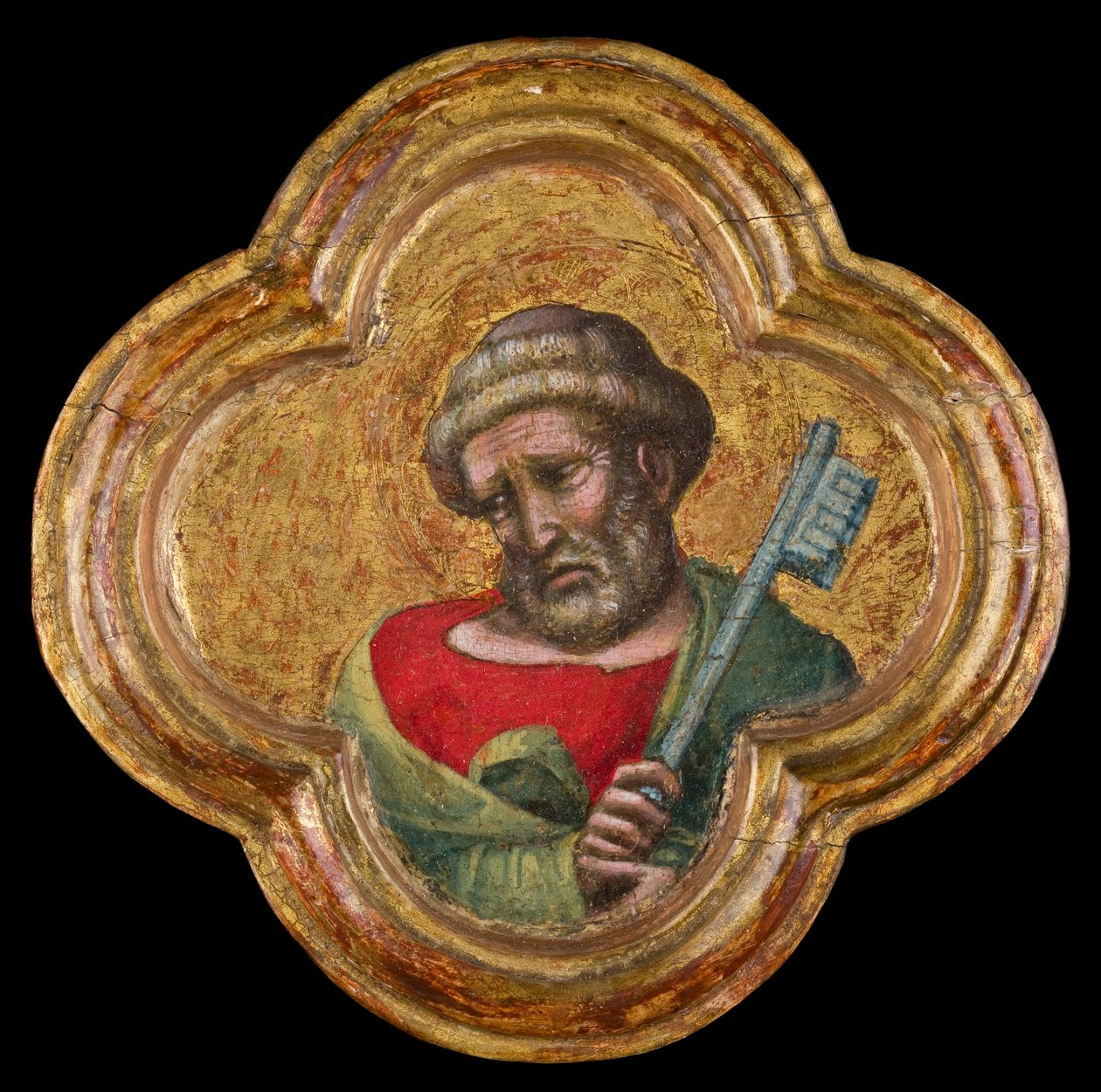 圣彼得，137077（面板上的蛋彩画） 作者 Dalmasio di Jacopo Scannabecchi Dalmasio di Jacopo Scannabecchi