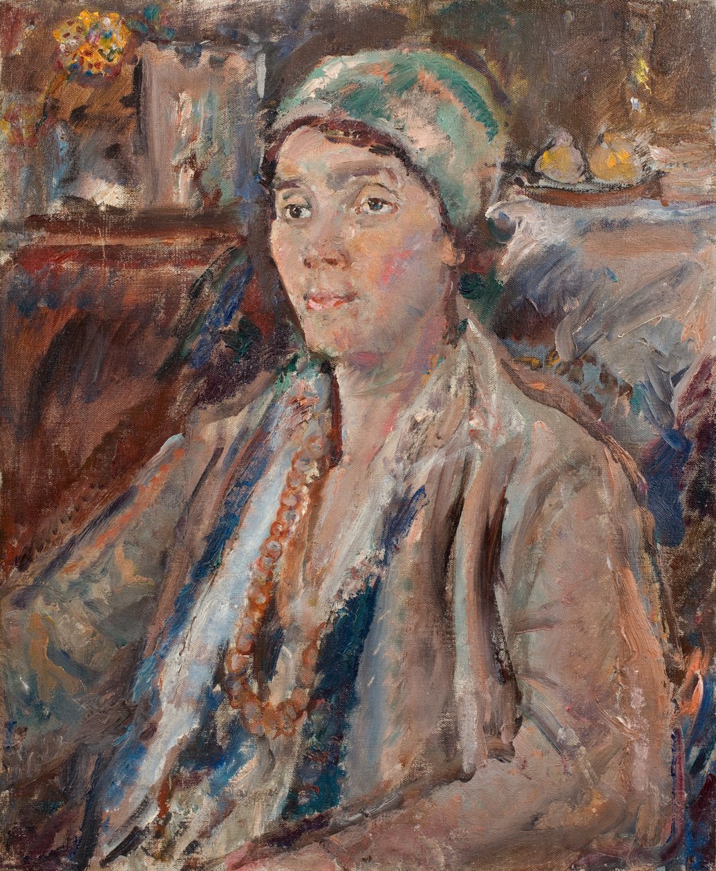 西尔维娅，1938 年作品（布面油画） 作者 埃塞尔·沃克夫人