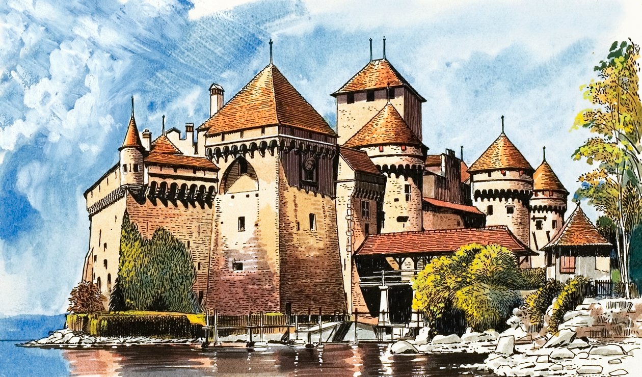 Chateau De Chillon 作者 丹·埃斯科特
