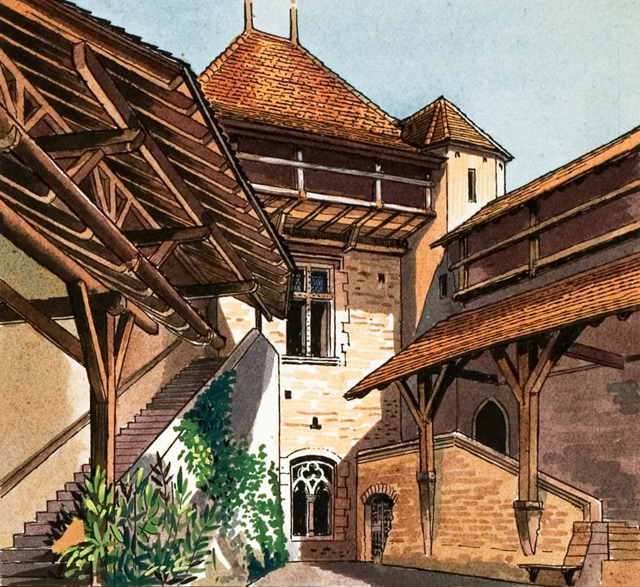 Chateau De Chillon 作者 丹·埃斯科特