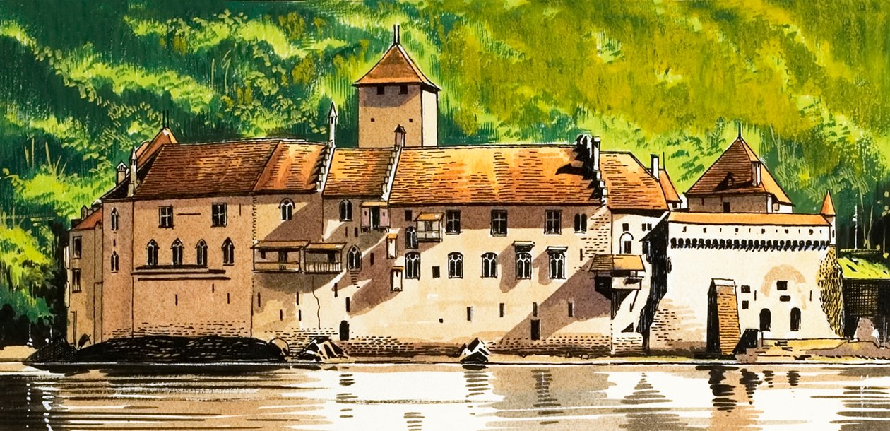 Chateau De Chillon 作者 丹·埃斯科特