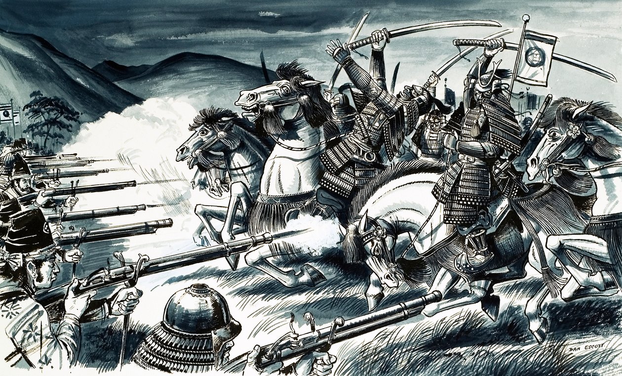 1575 年的长筱之战 作者 丹·埃斯科特