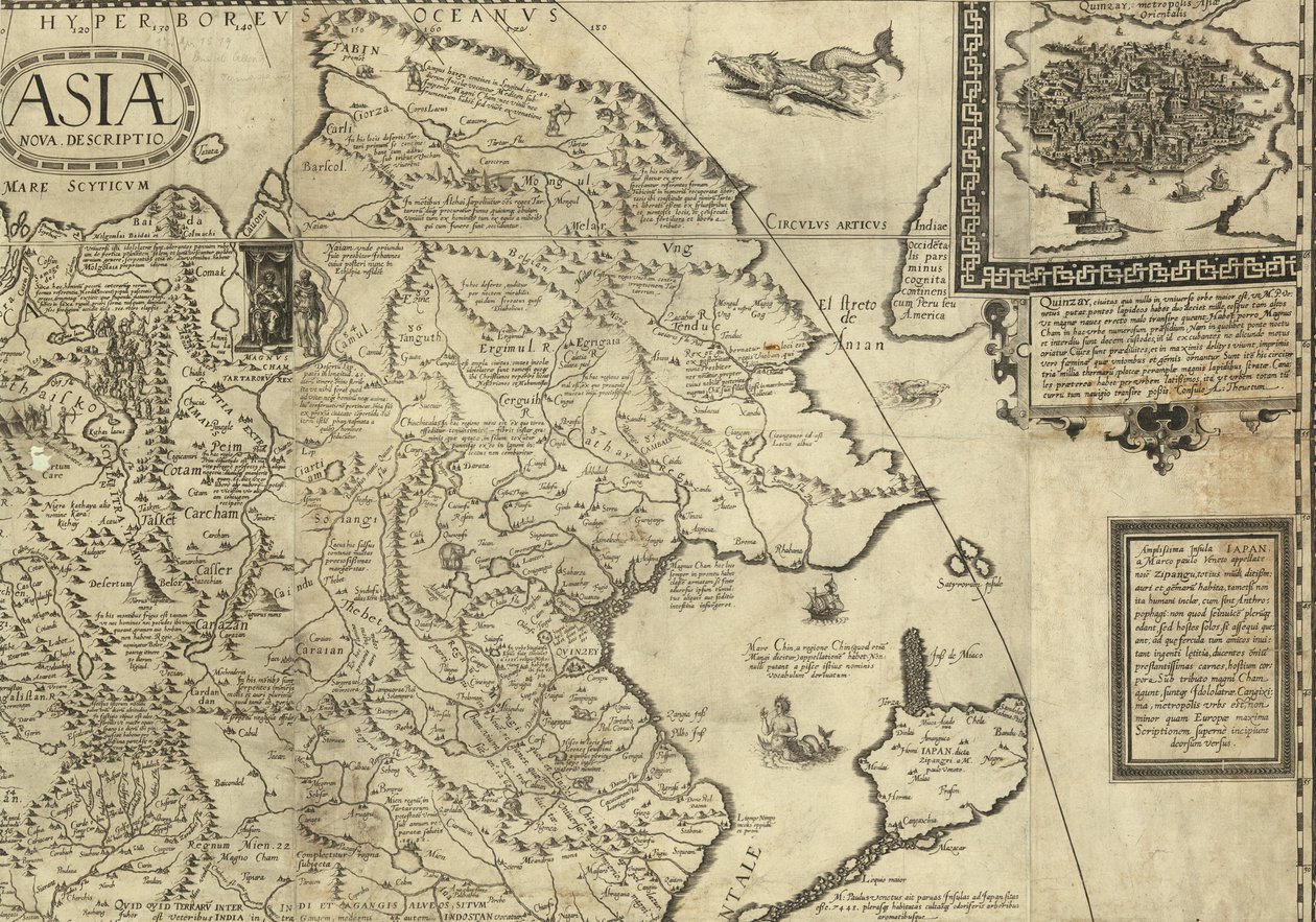 彩色地图（安特卫普，1590） 作者 丹尼尔·凯勒