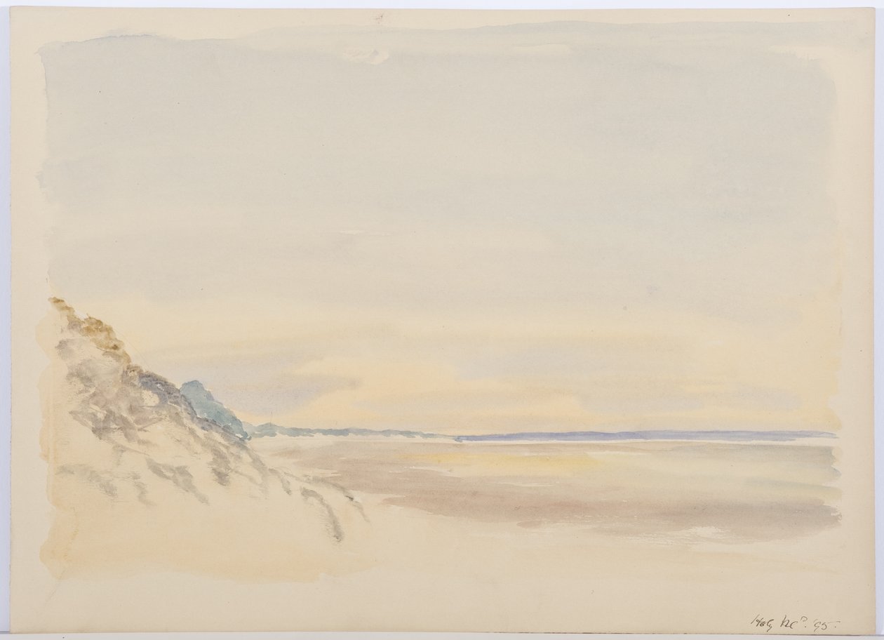 c.1916（铅笔和纸上的wc） 作者 丹尼尔·奥利佛（Daniel Oliver）