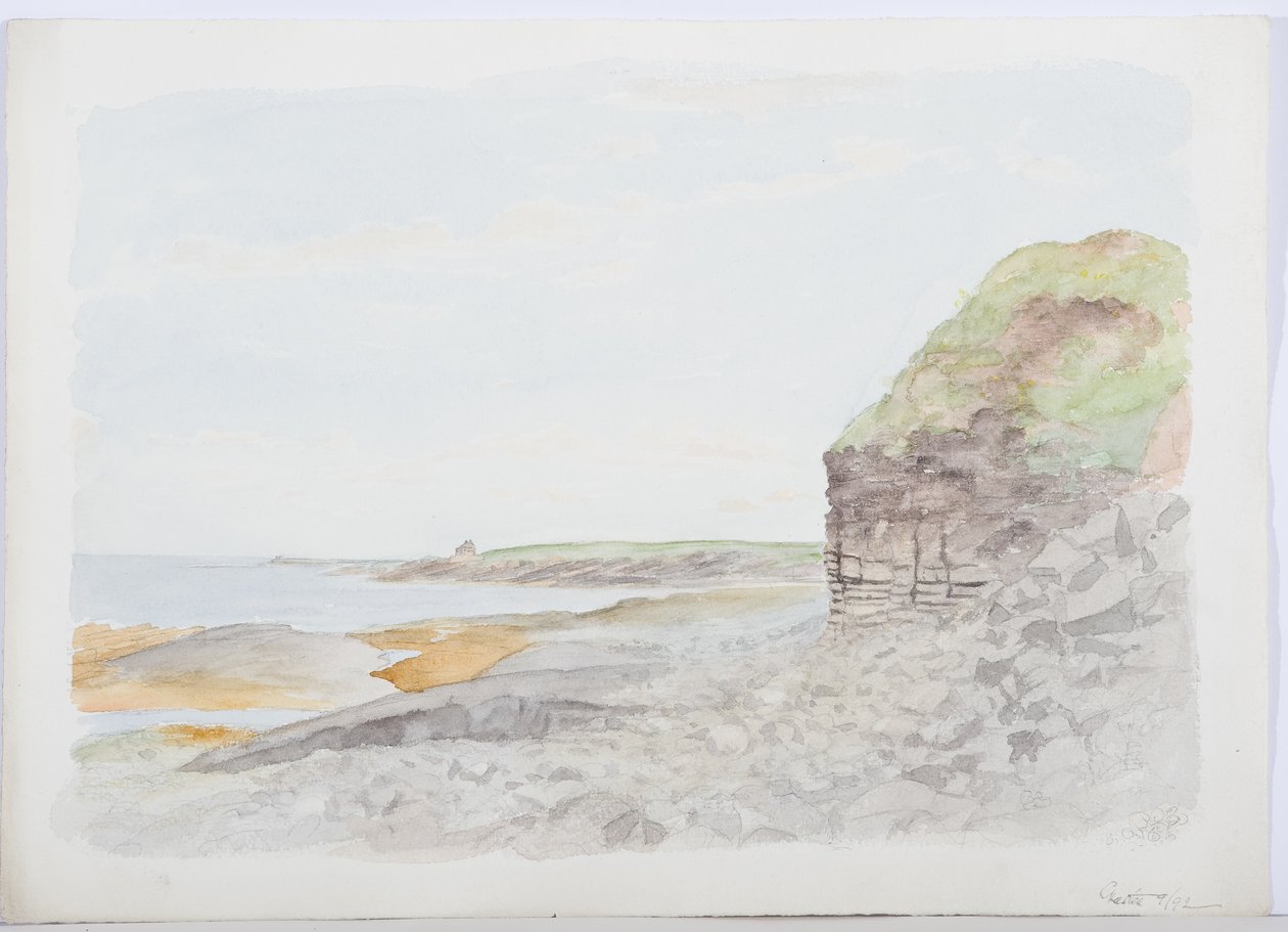 c.1916（铅笔和纸上的wc） 作者 丹尼尔·奥利佛（Daniel Oliver）
