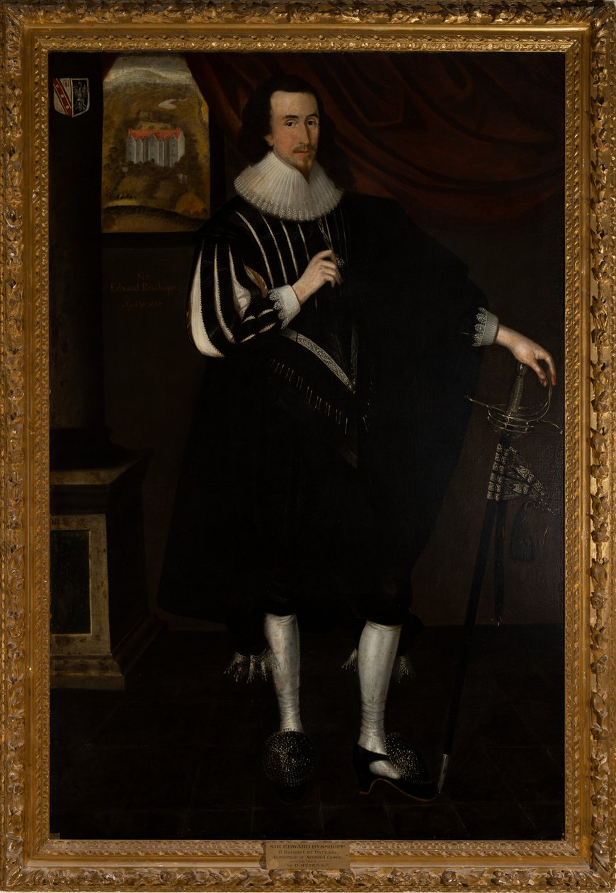 帕勒姆（1602-1649 年）的爱德华-比索普爵士（Sir Edward Bisshopp Kt, 2nd Bt.帕勒姆（1602-1649 年） 作者 丹尼尔（圆圈）Mytens