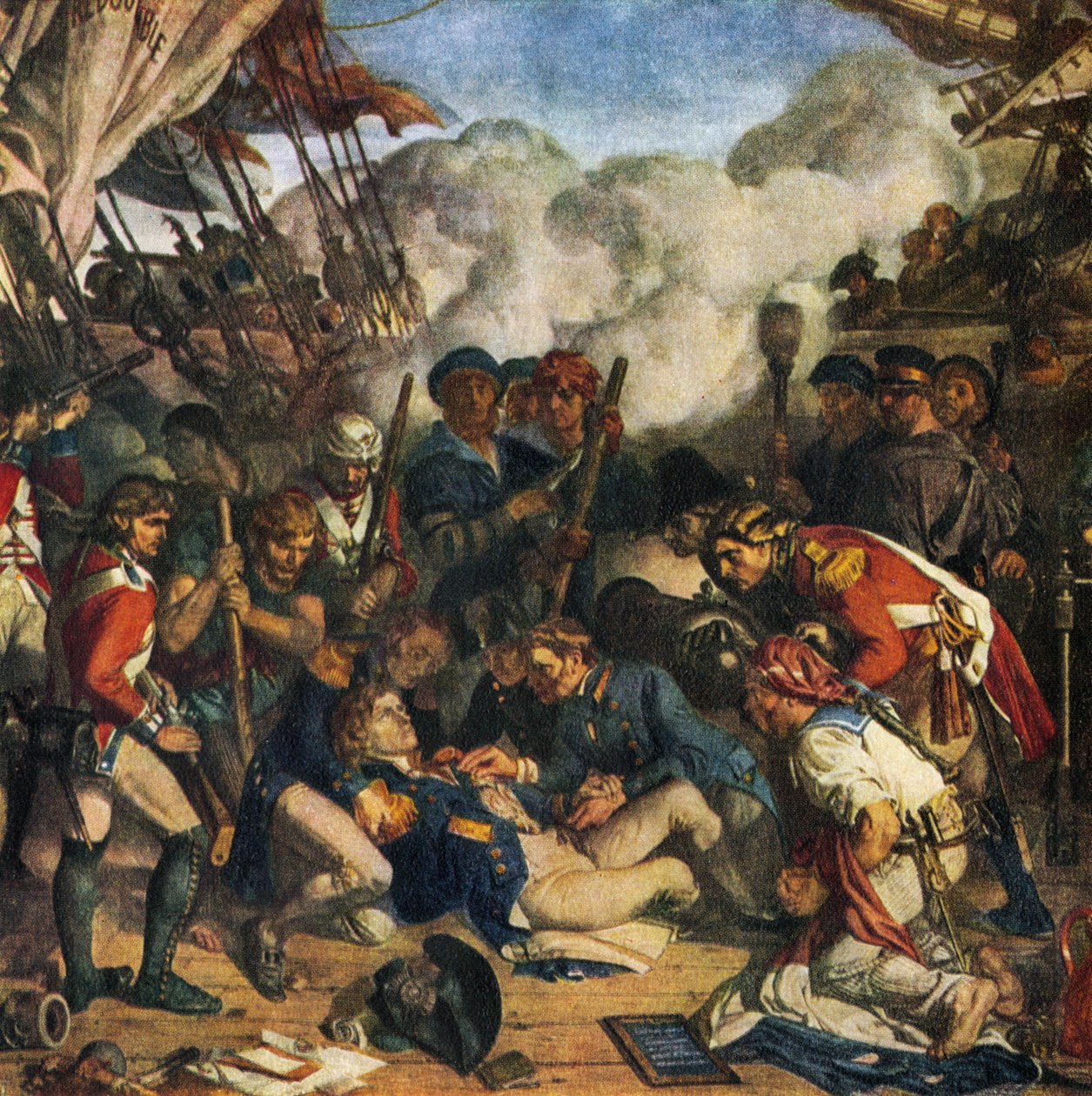 NELSON Horatio（主） - 作者 丹尼尔1806 70 Maclise
