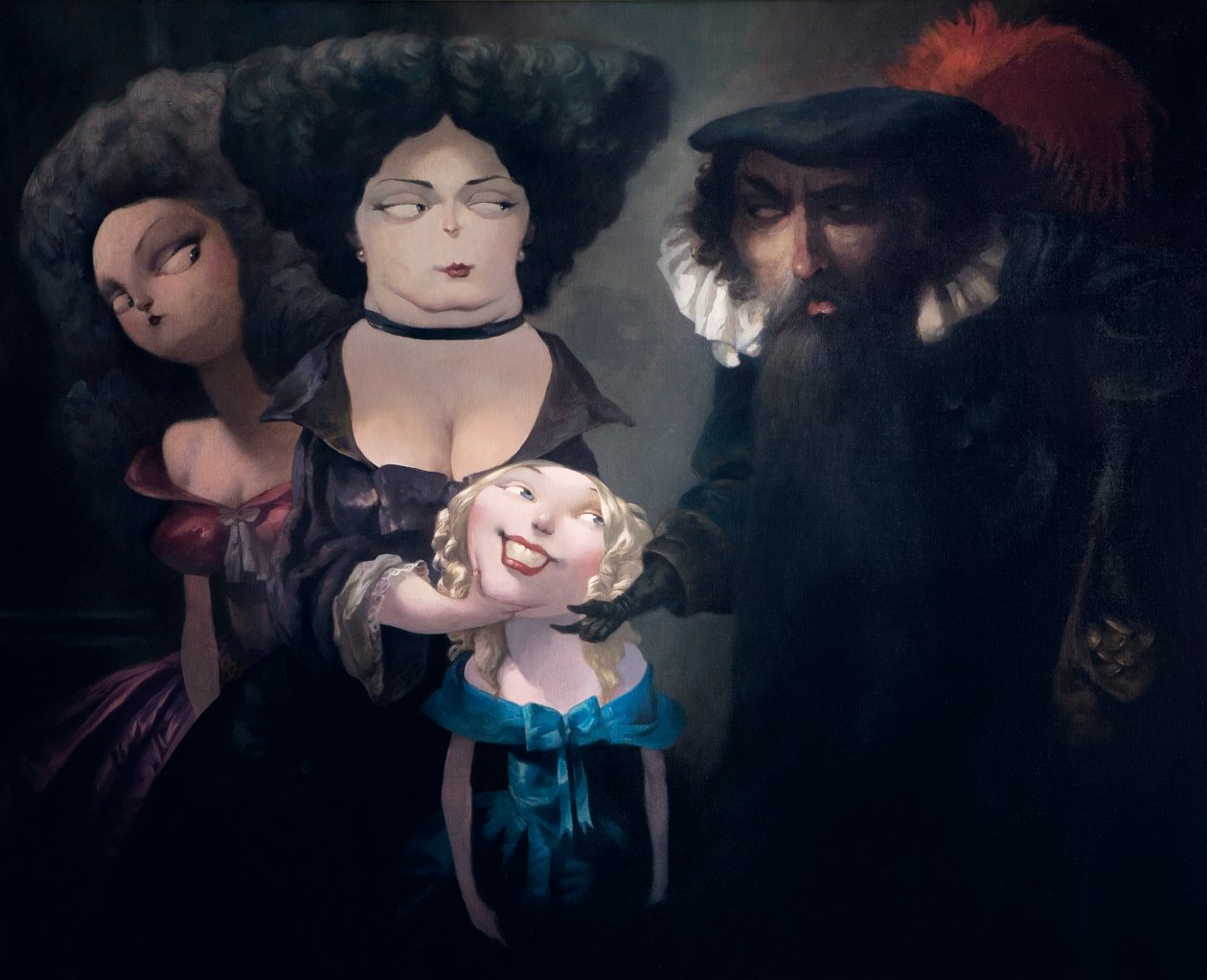 该提案来自Bluebeard，Charles Perrault（1628-1703） 作者 丹尼尔·卡库尔（Daniel Cacouault）
