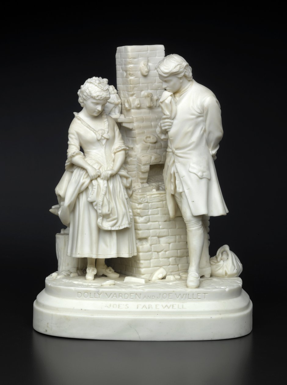 Joes Farewell，设计于1872-73（无釉瓷器） 作者 丹尼尔·切斯特（Daniel Chester）法语