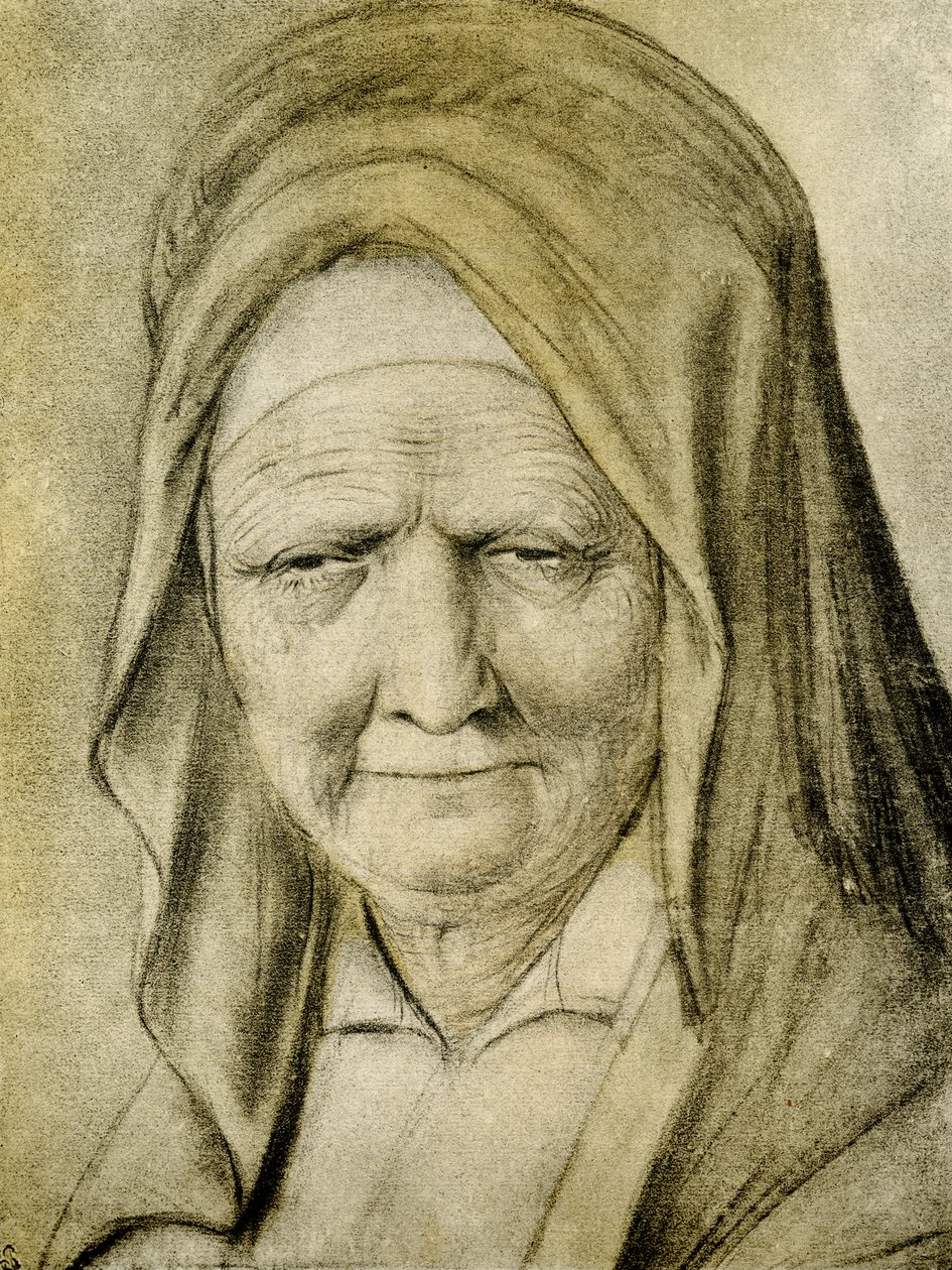 法国女士的画像 作者 Daniel Dumonstier或Dumoustier