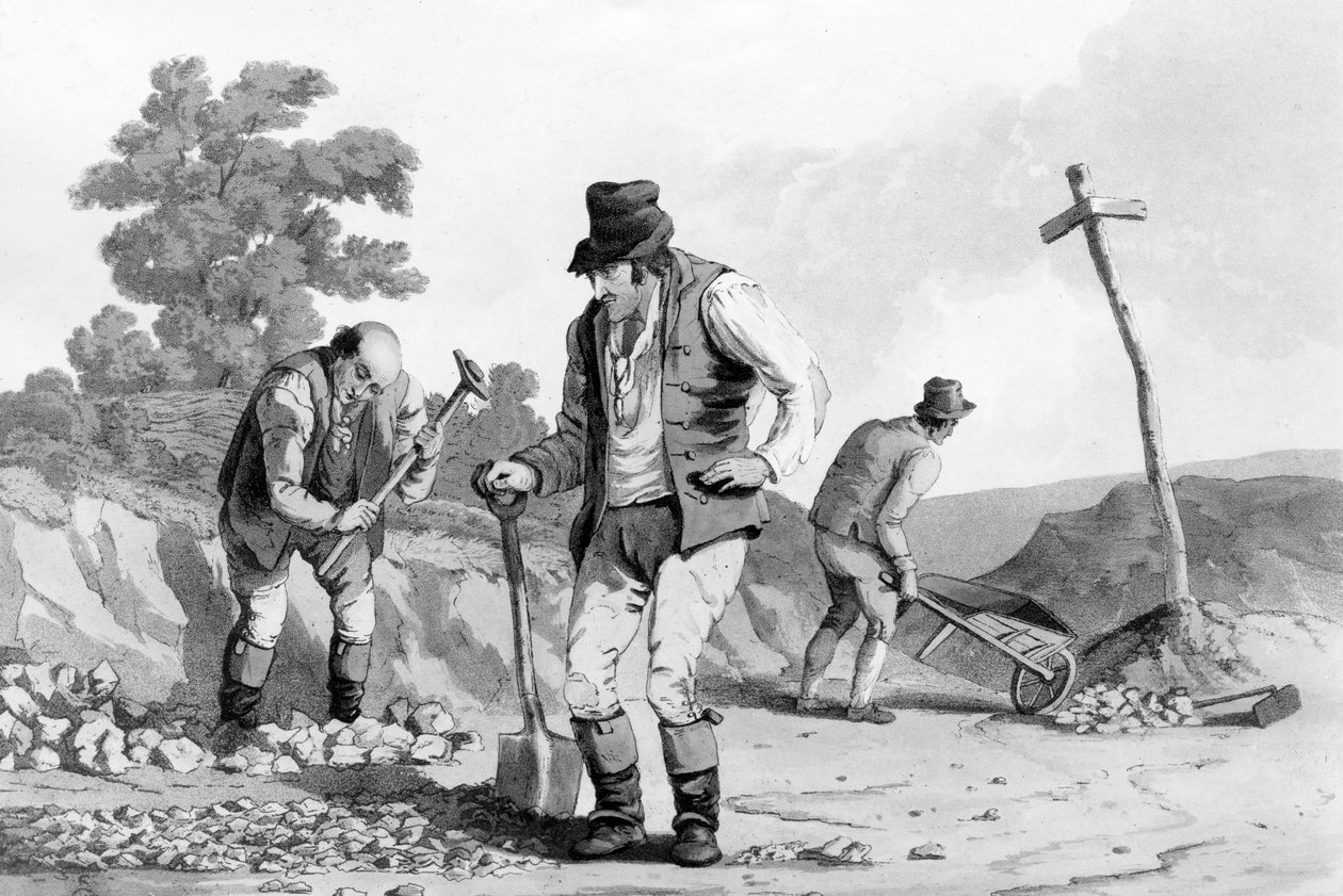 Road Menders，1812 作者 丹尼尔·哈维尔