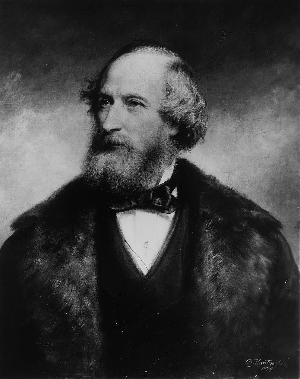 赛勒斯·菲尔德（Cyrus W.Field），1879年。 作者 丹尼尔·亨廷顿