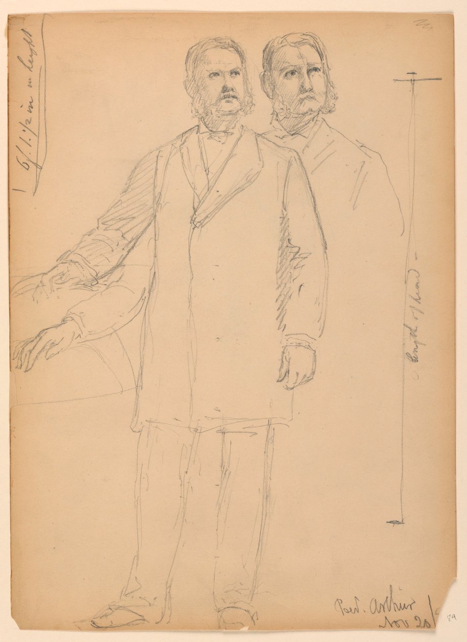切斯特-阿斯总统绘画，1850 年 作者 丹尼尔·亨廷顿