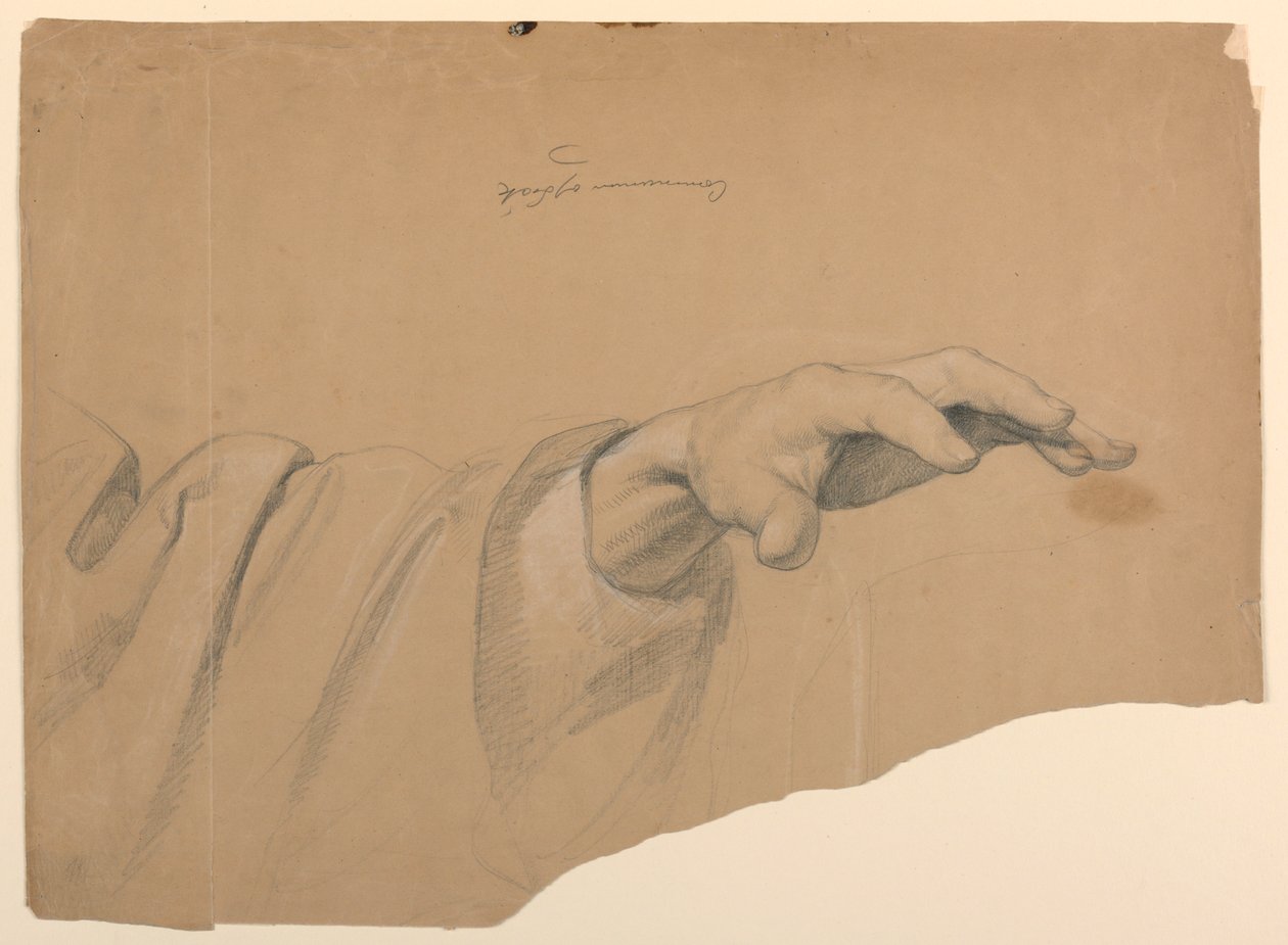 绘画，"共融 "研究，1844 年 作者 丹尼尔·亨廷顿