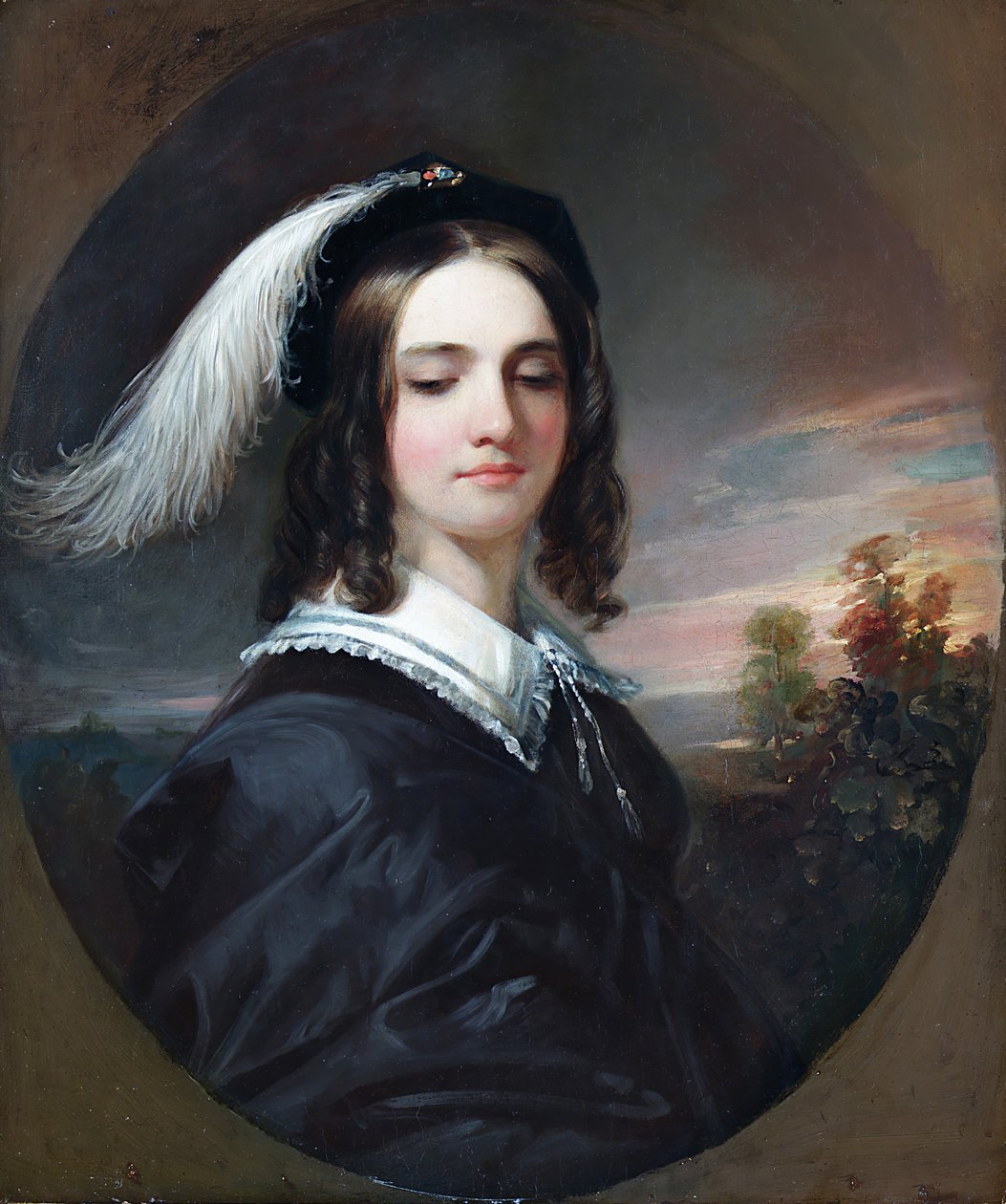 玛丽·英曼（Mary Inman），1844年。 作者 丹尼尔·亨廷顿